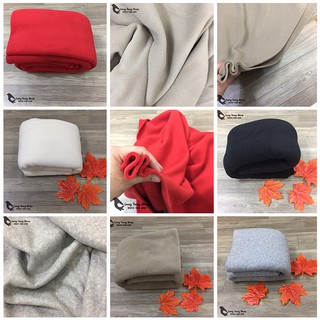 [Mã LIFE10K1504 giảm 10K đơn 20K] [ Chọn Màu ] Chăn nỉ văn phòng - chăn mền cá nhân ( vải nỉ 2 da siêu dày )