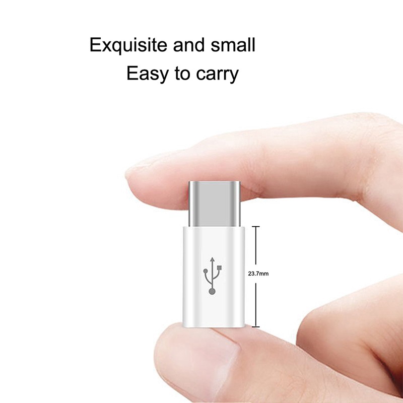 Đầu chuyển đổi từ cổng micro USB sang giắc cắm Type-C dùng cho điện thoại Android Huawei Xiaomi Samsung OPPO | BigBuy360 - bigbuy360.vn