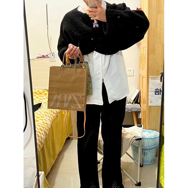 Túi đeo chéo ZARA xanh LV hot 2023 🧧