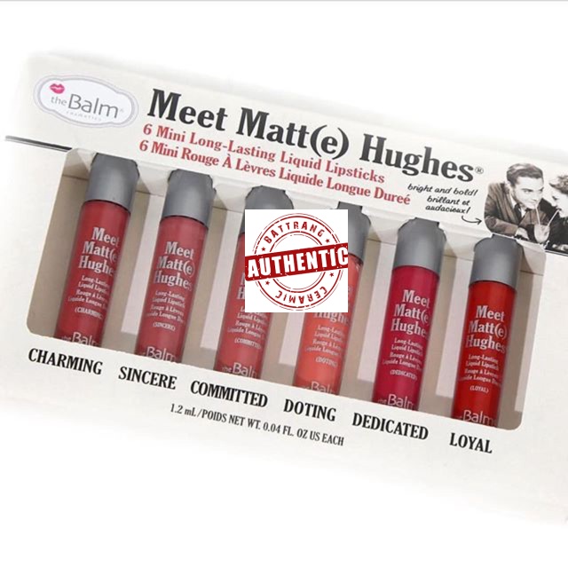 Set son The Balm Meet Matte Hughes Mini Set Vol 1 +2% phí bán hàng