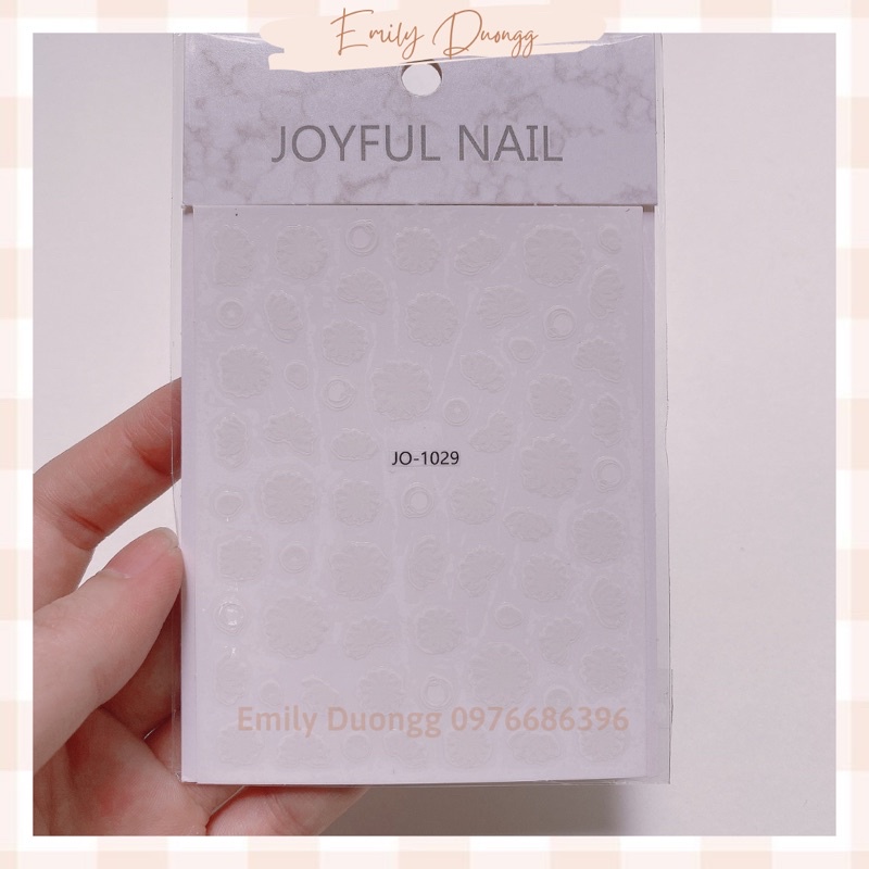 Hình dán móng hình hoa - Nail art sticker