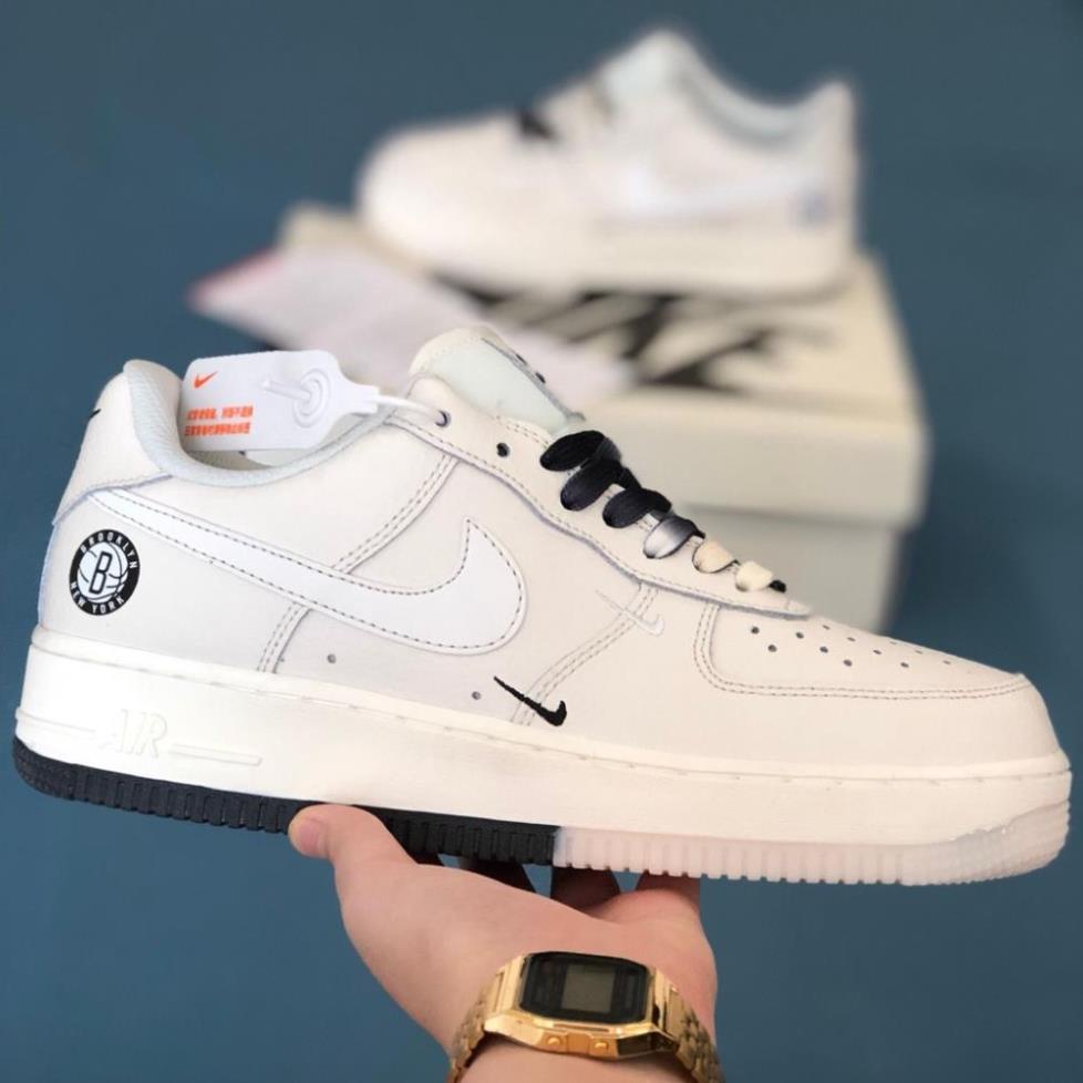 Giày AF1 chữ B, giày air force 1 be sữa hàng cao cấp, full phụ kiện, đủ size nam nữ/ Xoài Sneaker86