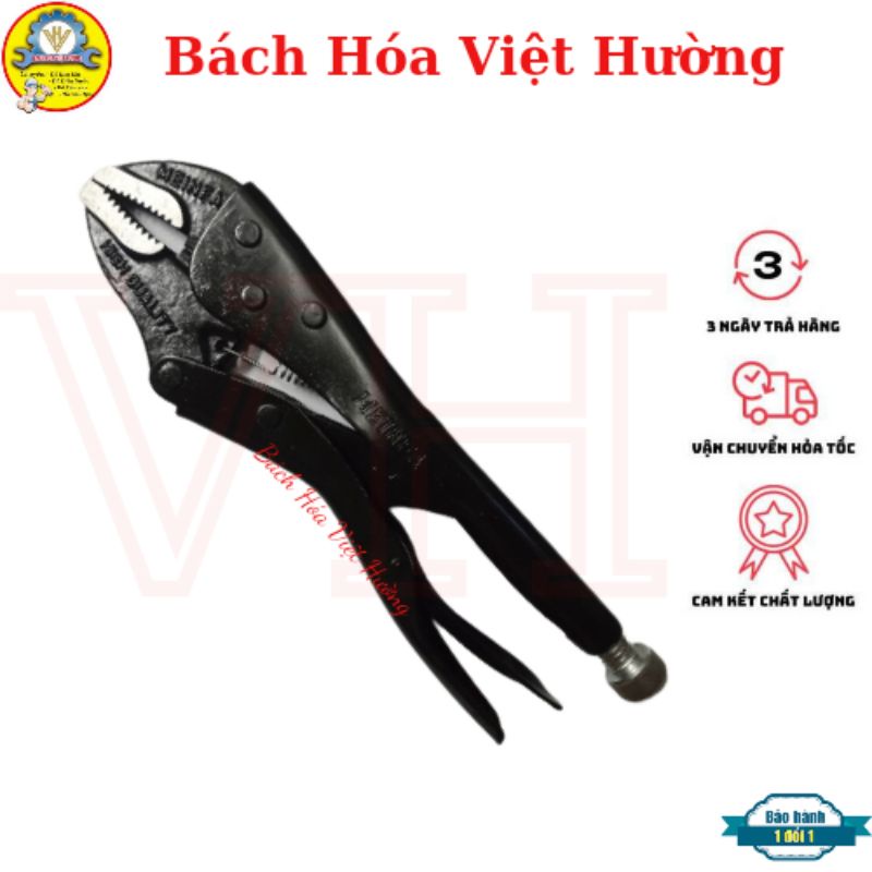 Kìm (kềm) chết đen Thái Nguyên chuẩn dài 22cm được làm từ hợp kim cao cấp, kềm sửa chữa - Bách Hóa Việt Hường