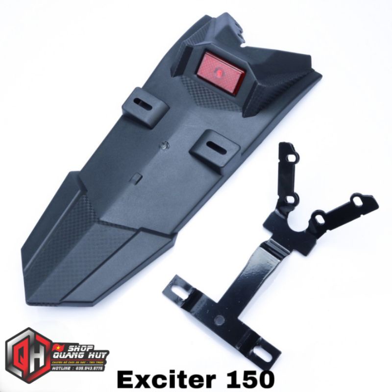 Dè Fz loại vểnh kèm pát chống rung, chống gãy gắn Exciter 150 - 155, Winner - winner X