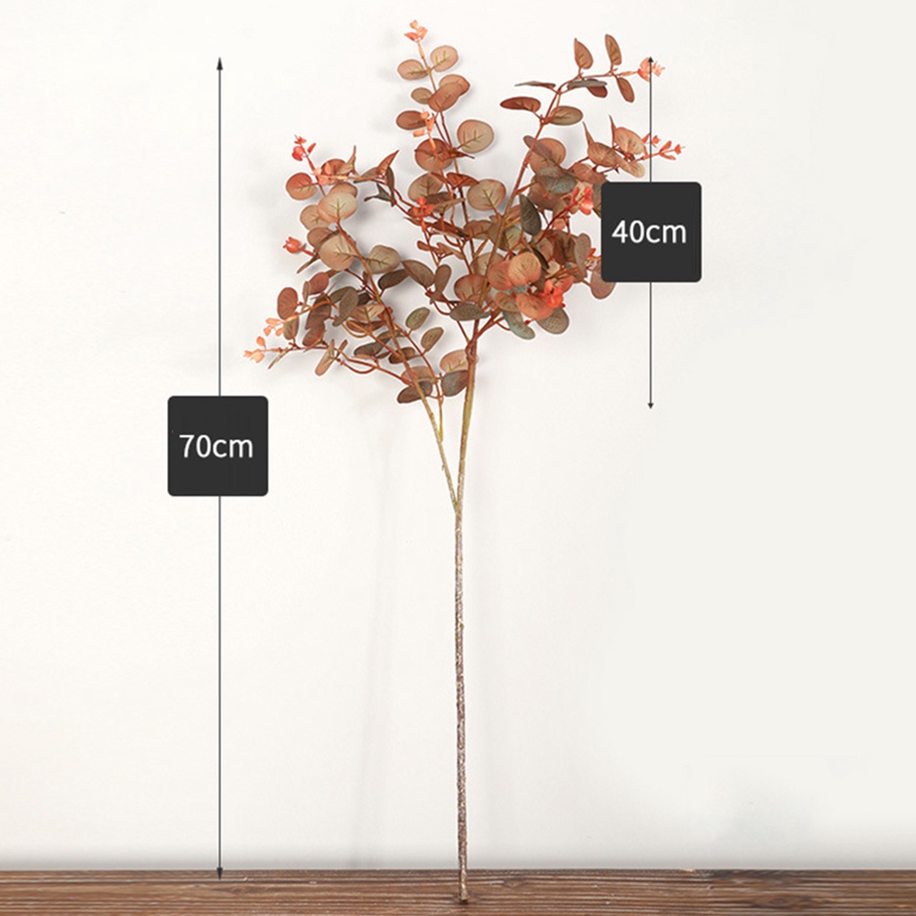 Cây Khuynh Diệp Giả Bằng Lụa Để Bàn Trang Trí Nhà Cửa / Tiệc Cưới