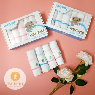 Hộp 6 khăn xô sữa cao cấp Mipbi