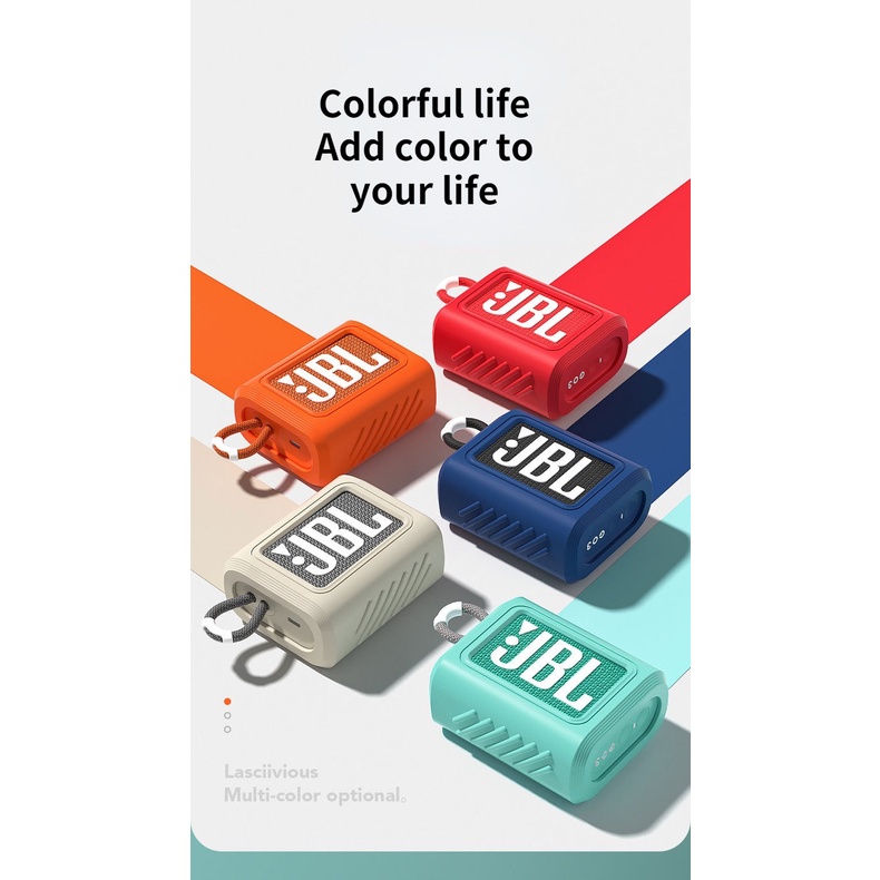 Vỏ bọc silicone cho loa bluetooth Jbl Go 3