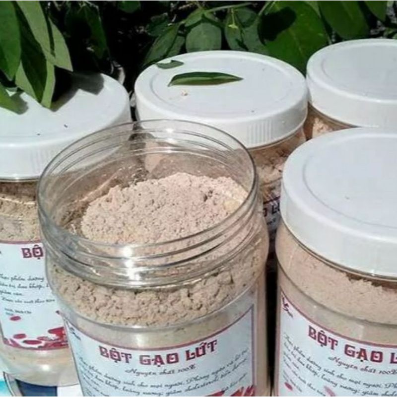 BỘT GẠO LỨT NGUYÊN CHẤT HŨ 500G .