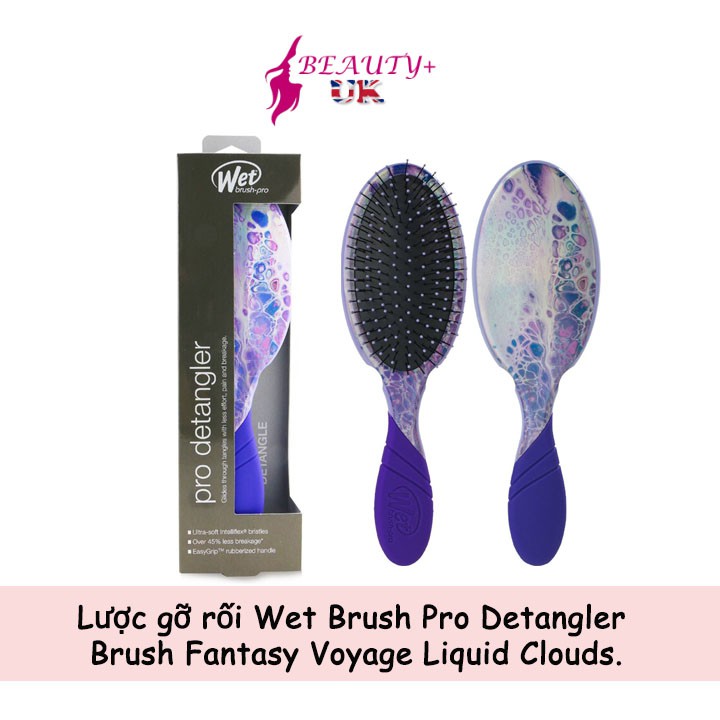 Lược gỡ rối Wet Brush Pro Detangler Brush Fantasy Voyage Liquid Clouds