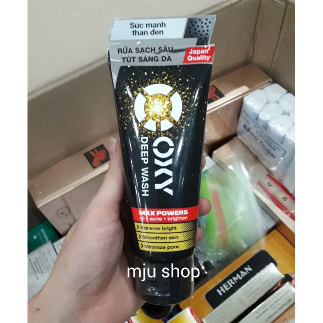 Sữa rửa mặt Oxy Deep Wash 100g