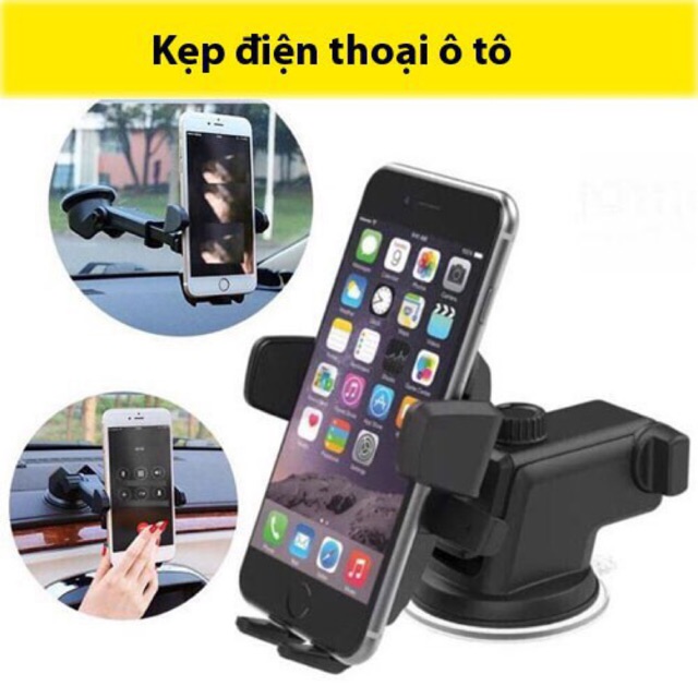 Giá đỡ kẹp điện thoại trên ô tô kéo dài, thu hẹp | WebRaoVat - webraovat.net.vn