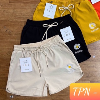 Quần short mango mềm mại xẻ gấu