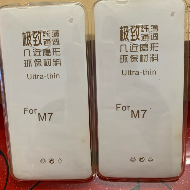 Ốp lưng Htc M7 dẻo trong suốt