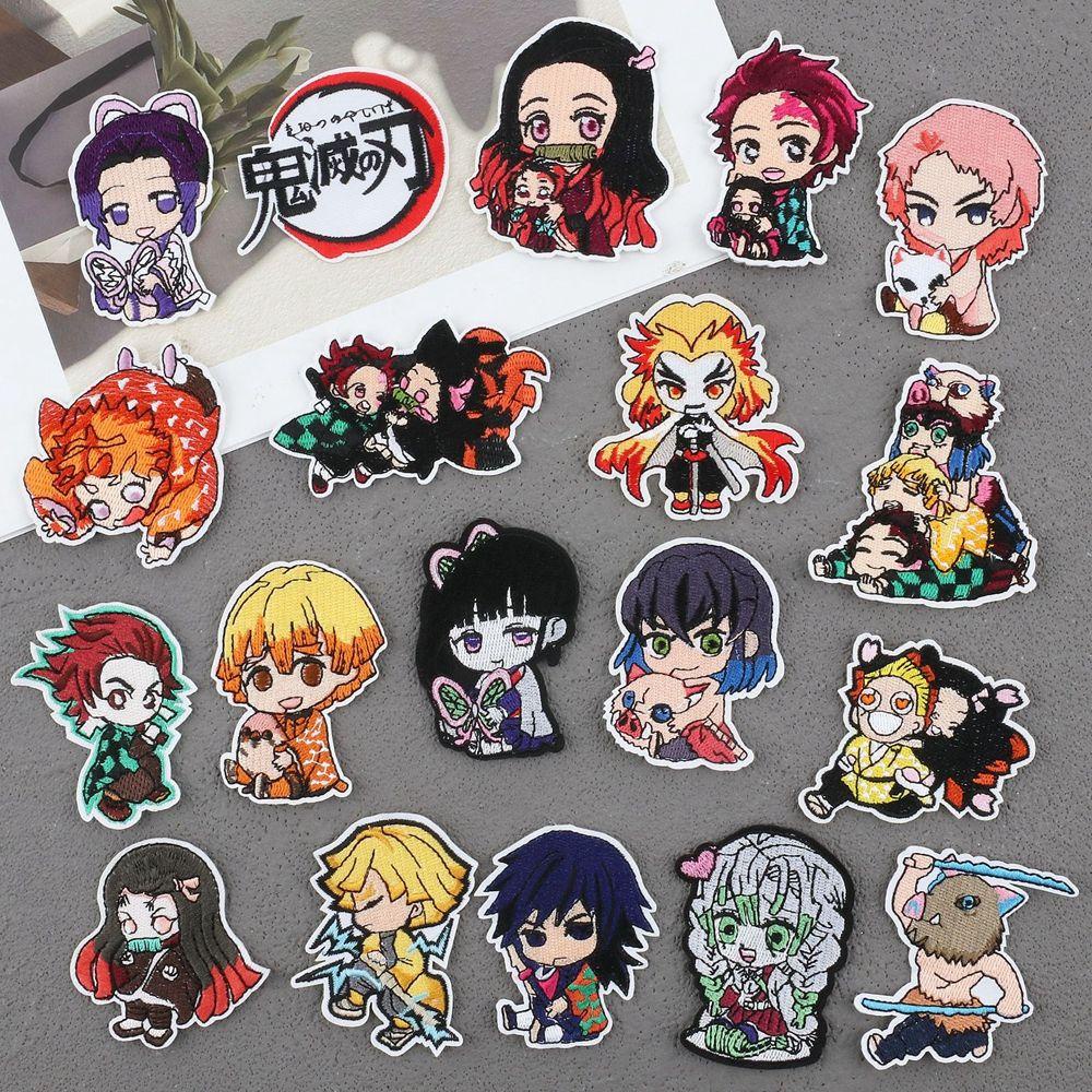 Miếng Vá Quần Áo Thêu Họa Tiết Hoạt Hình Dễ Thương DIY