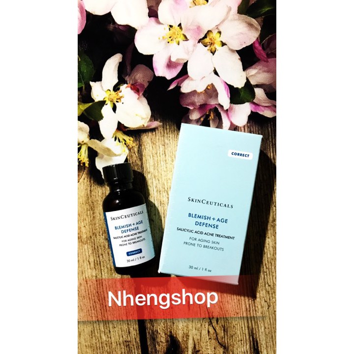 [Mỹ / Pháp][Full 30ml] Serum dưỡng da SkinCeuticals Blemish + Age Defense