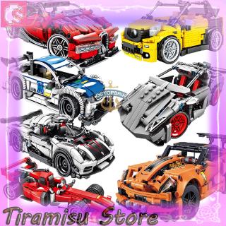 Fit Lego Koenigsegged Porscheed Super Racing Car building blocks Technic Sports Racer Vehicle Supercar Children Speed Bricks Toys Gift