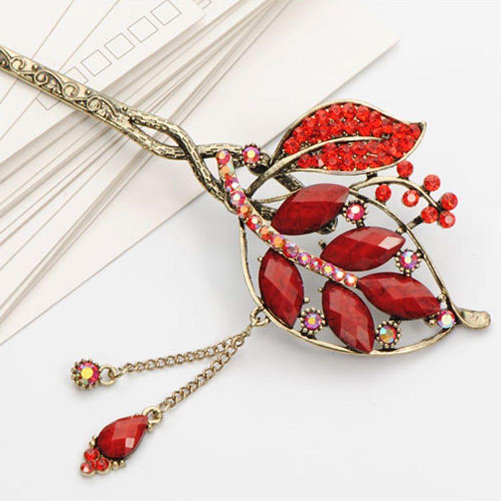 Trâm Cài Tóc Hình Bướm Cho Nữ|Kẹp Tóc Hình Hoa Lá