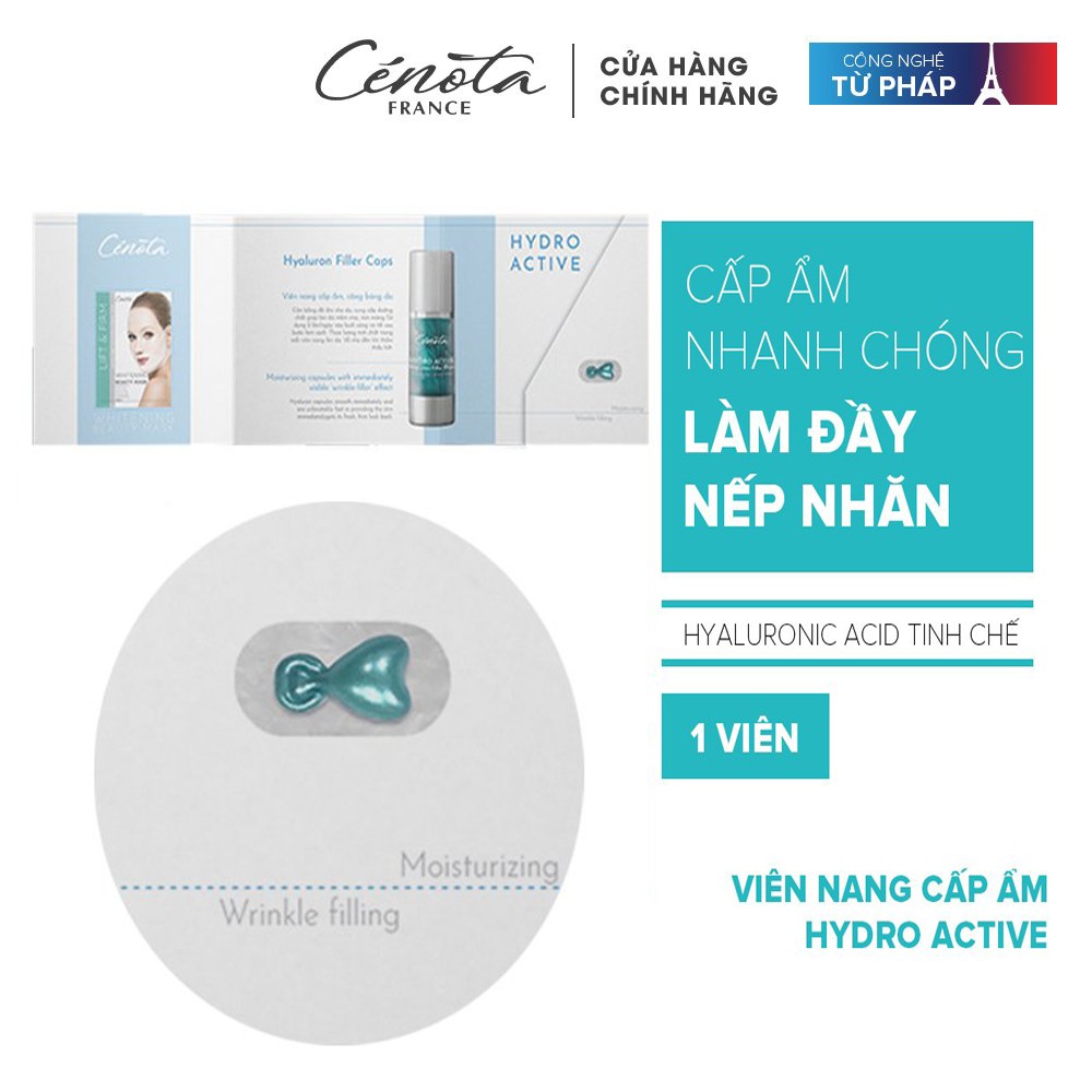 Viên nang cấp ẩm Cénota Hydro Active dạng 1 viên