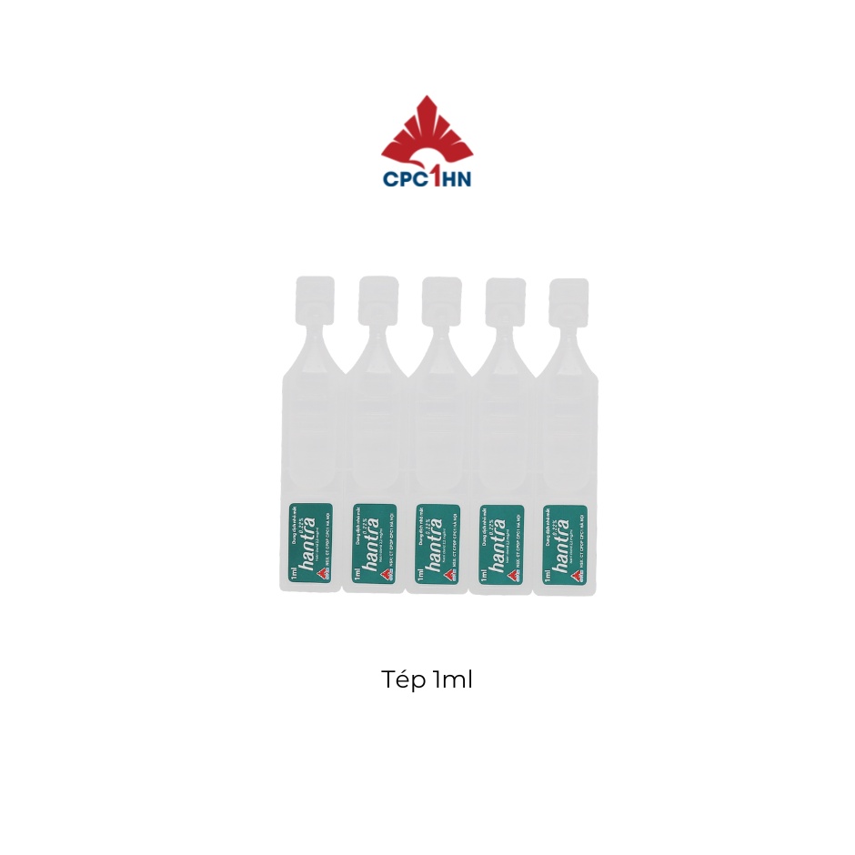 Dung Dịch Nhỏ Mắt Giảm Mỏi Mắt CPC1HN HANTRA 0,22% - Hộp 20 ống x 1ml