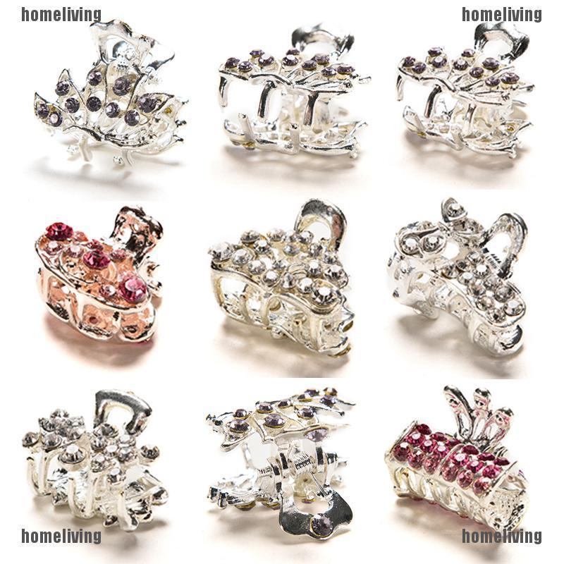 ❤❤Kẹp Tóc Móng Vuốt Đính Hoa Pha Lê