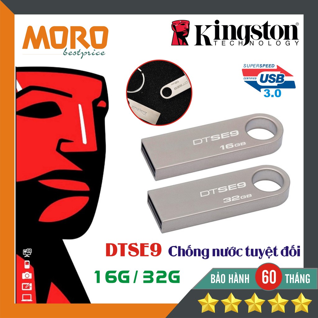 USB Kingston 16GB - 32GB - Bảo Hành 5 năm !