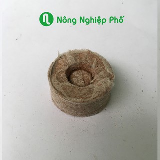 Viên nén xơ dừa ươm hạt - 1 viên - Nông Nghiệp Phố