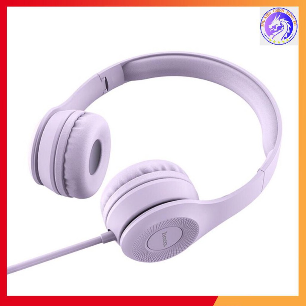 [Mã ELFLASH5 giảm 20K đơn 50K] Tai Nghe Chụp Tai Hoco W21- 3 Màu Tím/Đen/Xám - Hàng Chính Hãng | BigBuy360 - bigbuy360.vn