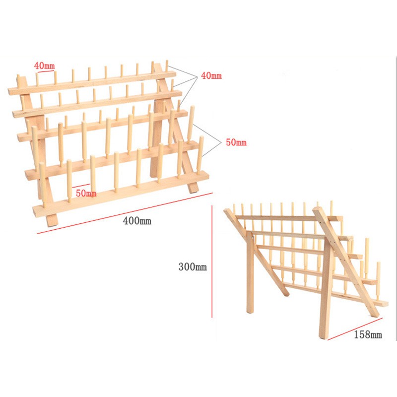 Giá Đỡ Cuộn Chỉ 46 Ô