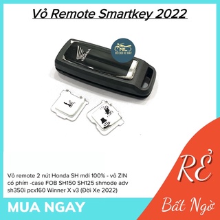 Vỏ Remote Smartkey 2 nút Honda Sh350i Sh125 150 Pcx Adv Ab Shmode WinnerX