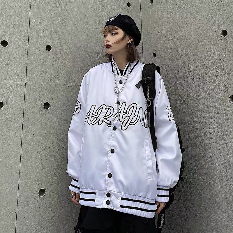 Áo khoác Bomber dù Unisex Ulzzang nam nữ Nhiều Mẫu Hot Áo Bomber dù 2 lớp lên from mặc siêu đẹp