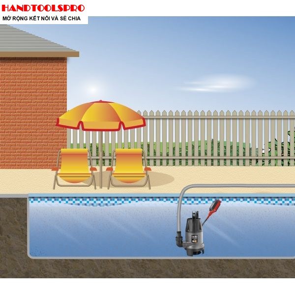 MÁY BƠM NƯỚC CHÌM CÔNG SUẤT 350W HIỆU OZITO PSDW-350