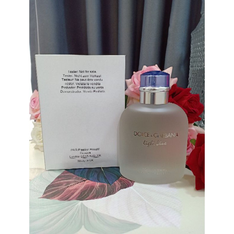 Nước hoa Tester Dolce & Gabbana Light Blue Pour Homme  Full 125ml Auth 💯%