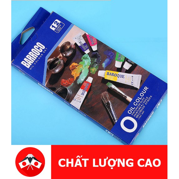 MÀU SƠN DẦU OIL COLORS ITALIA VẼ TRANH SƠN MÀI, TRỘN ĐẤT SÉT NHẬT, HOA ĐẤT, TƯỢNG CHIBI CỰC ĐẸP