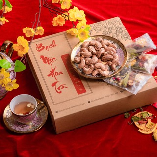 Hộp Trà Hoa AN THẦN Cao Cấp - Nguyên Liệu Thảo Mộc Thượng Hạng - Hộp Quà Biếu Tặng