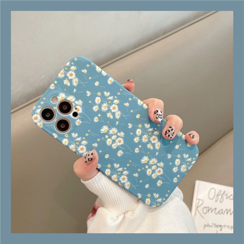 Ốp điện thoại họa tiết hoa thích hợp cho Iphone Se / 7 / 7p / 8 / 8p / X / Xs / Xsmax / Xr / 11 / 12 / Mini / Pro