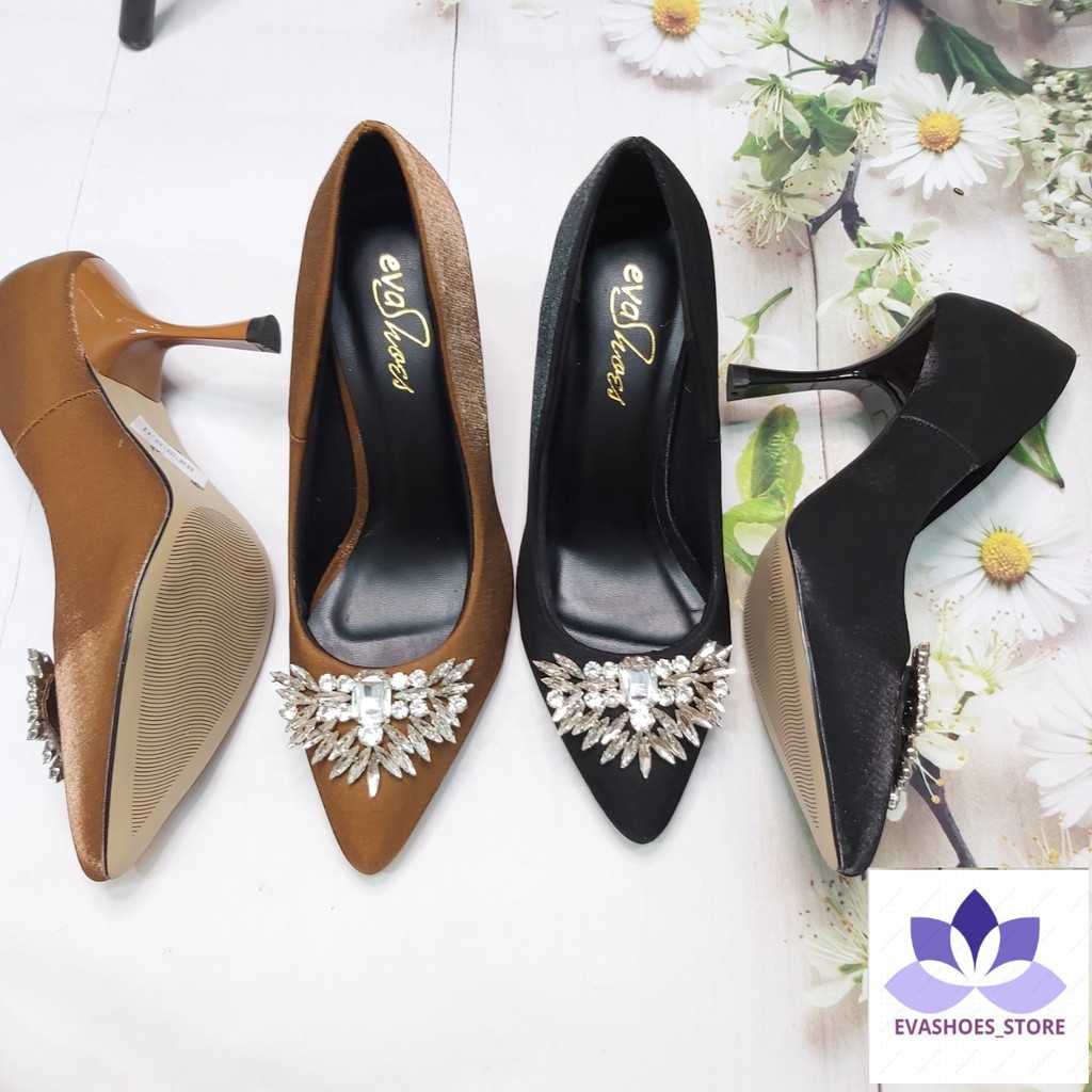 Giày công sở nữ Cao đép sang đẹp chính hãng Evashoes Eva8287