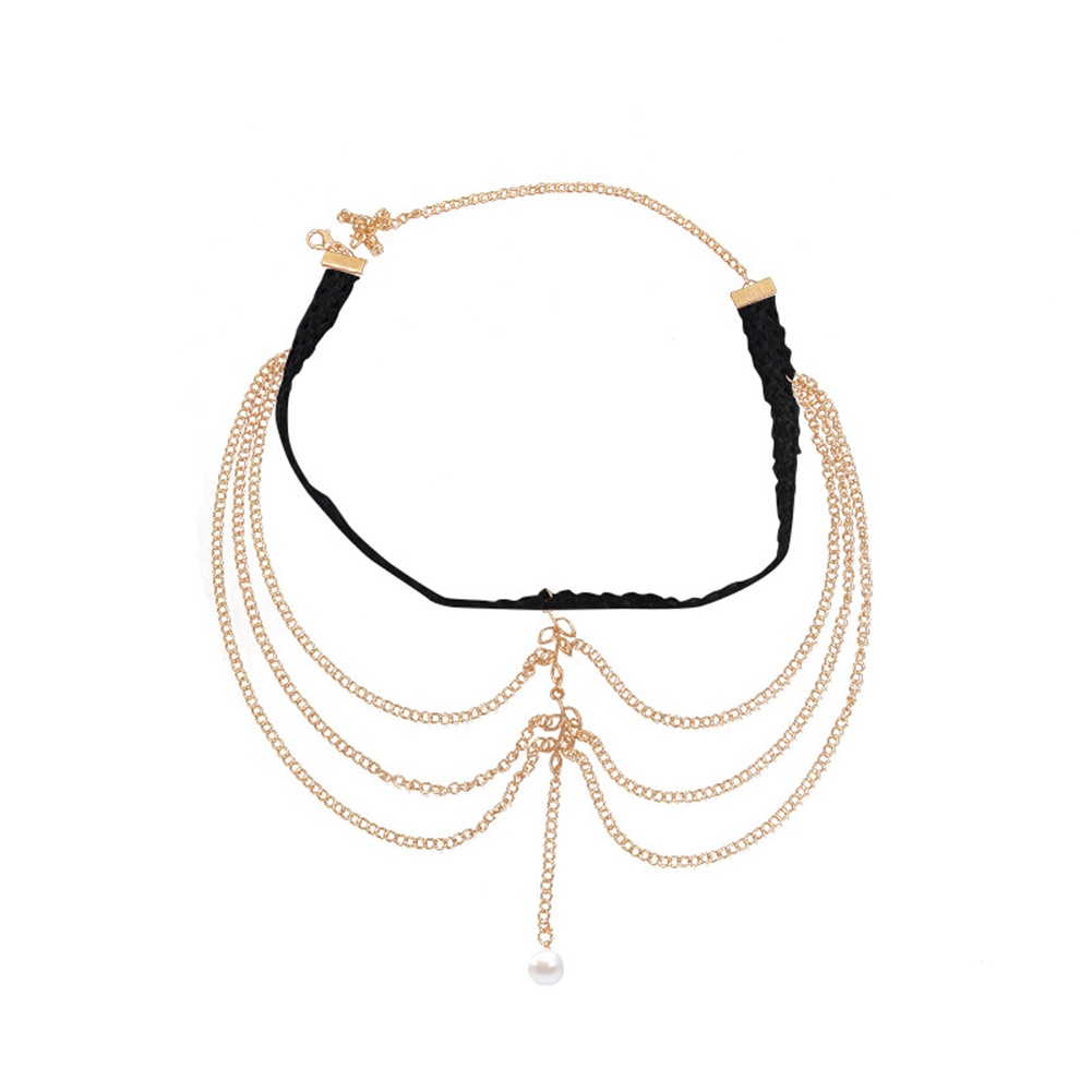 Dây Mắt Xích Đeo Đùi Nhiều Lớp Phong Cách Bohemia Gợi Cảm Cho Nữ