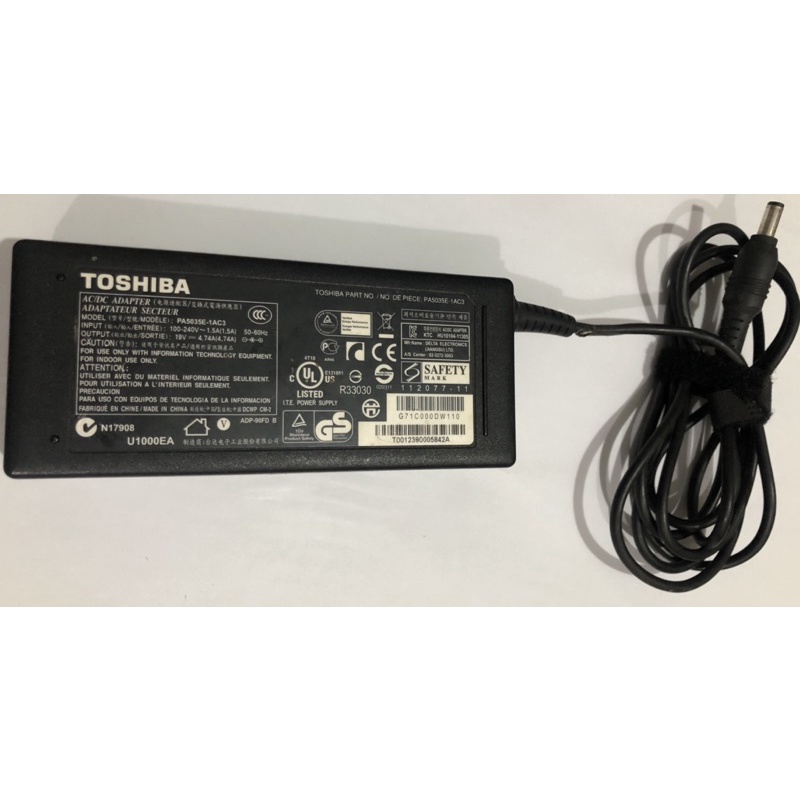 Sạc laptop toshiba bóc máy xịn 19v 4.74A chuẩn hãng