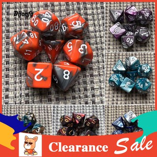 Set 7 xúc xắc đa diện tiện dụng khi chơi Board games