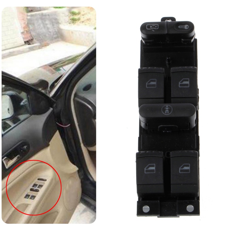Công Tắc Điều Khiển Cửa Sổ Cho 99-04 Golf 4 Jetta MK4 BORA BEETLE Passat