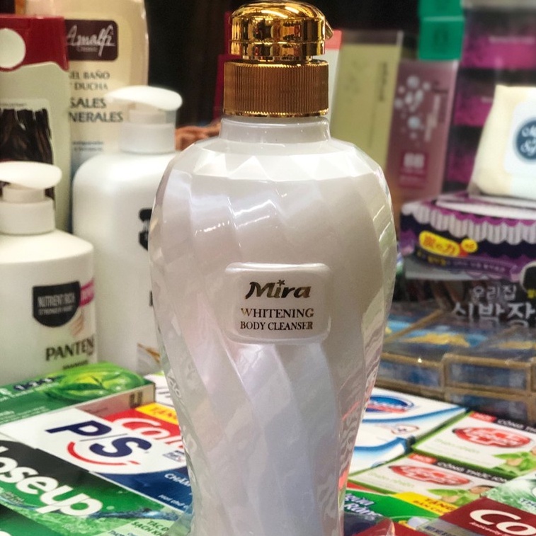 Sữa tắm trắng da -Mira Whitening Body Cleanser làm sạch sâu giúp da mềm mịn và trắng sáng mỗi ngày | BigBuy360 - bigbuy360.vn