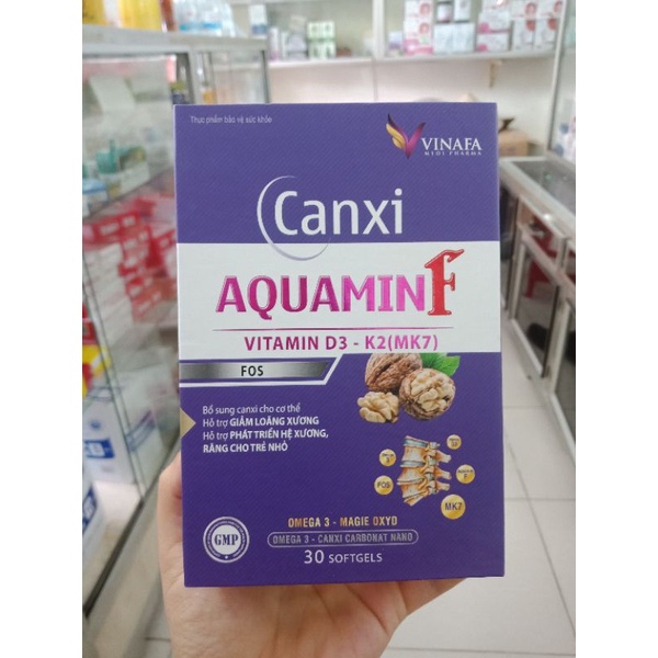 Canxi hữu cơ AQUAMIN F chiết xuất từ tảo biển đỏ