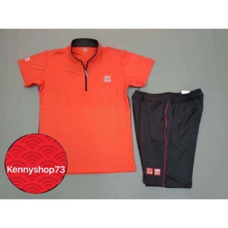 Set bộ nam uniqlo cổ tàu khoá kéo
