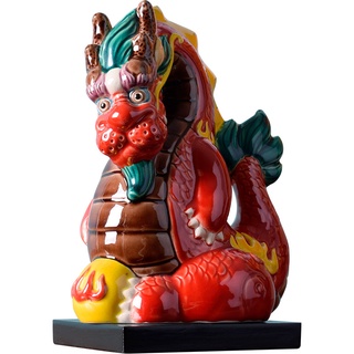 Tượng rồng gốm sứ thủ công