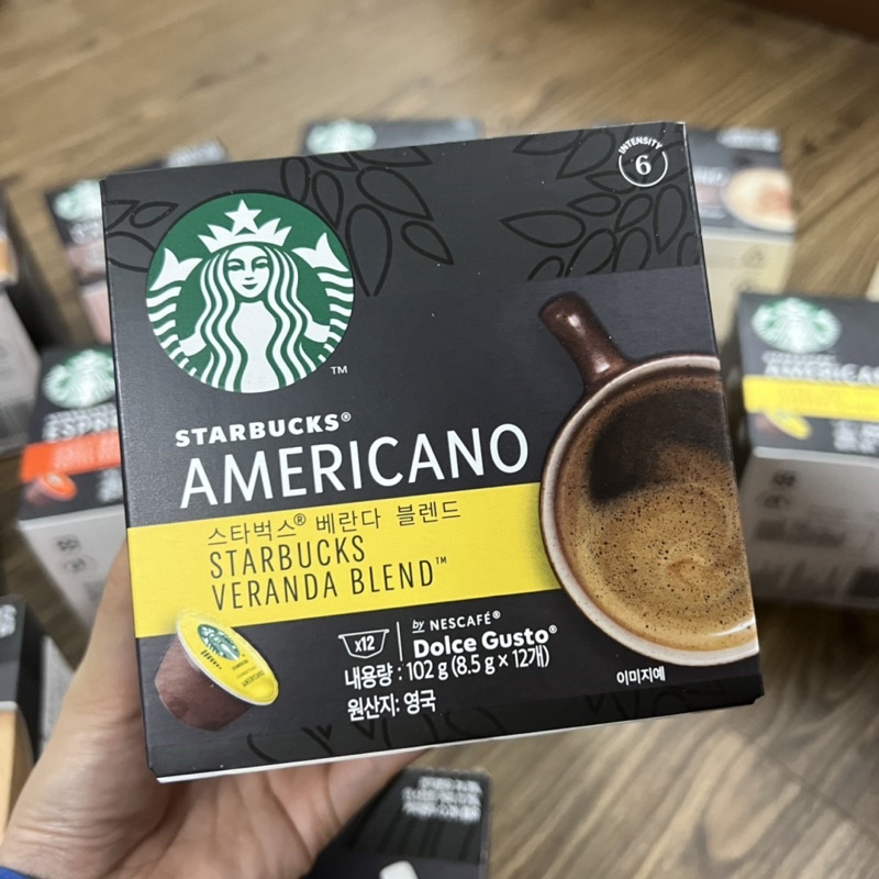 Cà phê viên nén Dolce Gusto Starbucks Hàn Quốc chính hãng