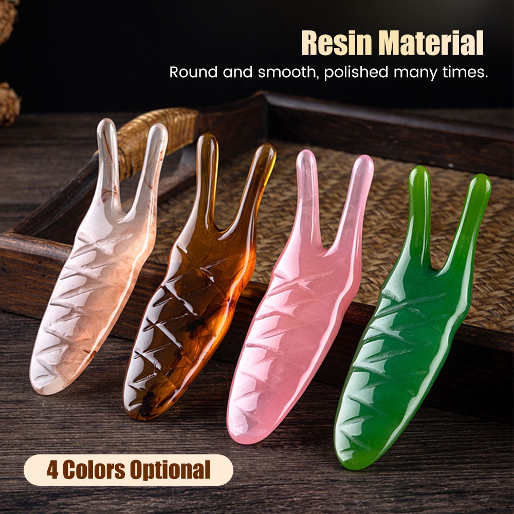 Dụng cụ massage mặt / cằm và mũi Salorie bằng nhựa resin có túi đựng tiện lợi