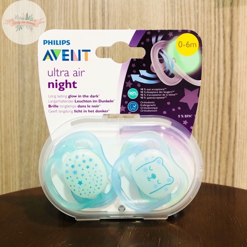 Ty giả phản quang Avent Ultra Air Night cho bé từ 0-18 tháng