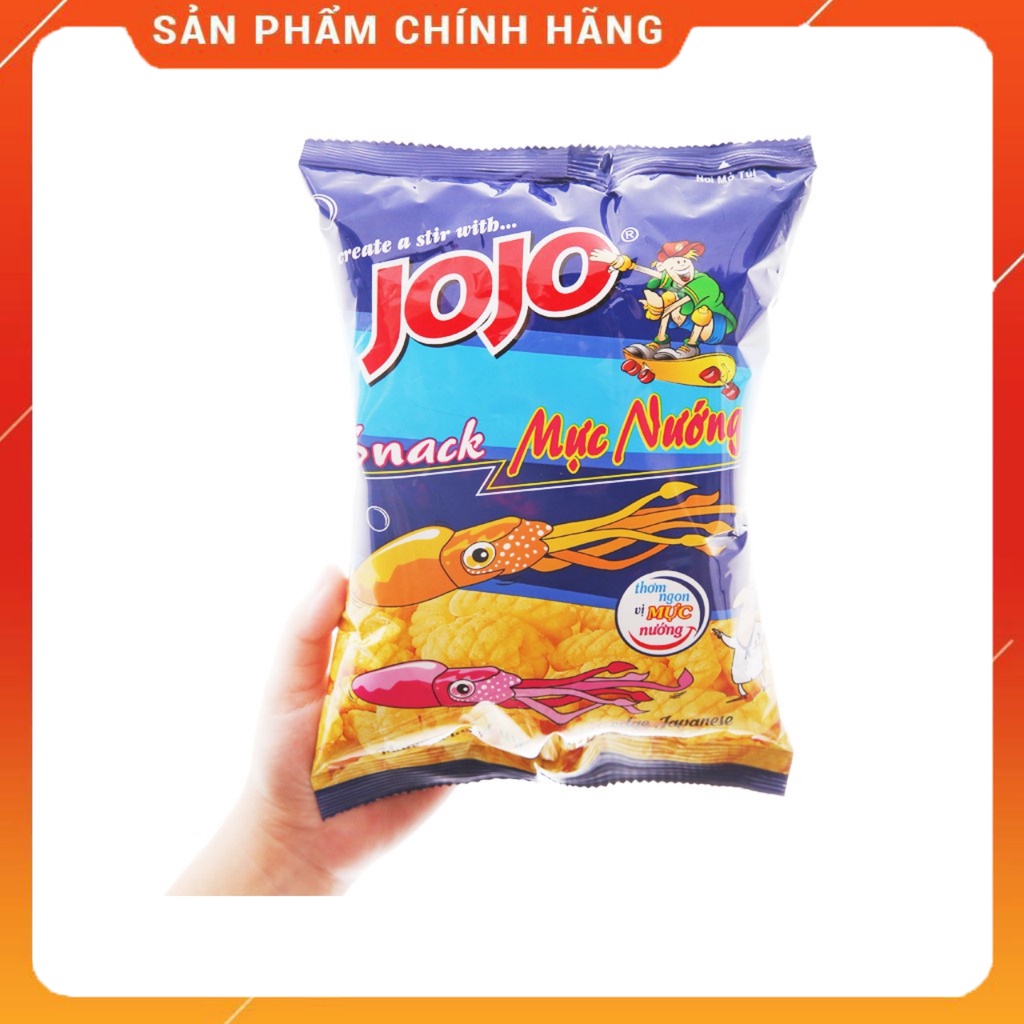 Bim Bim Snack Mực Nướng JoJo gói 35/40g-Ăn Vặt Sumo Snack