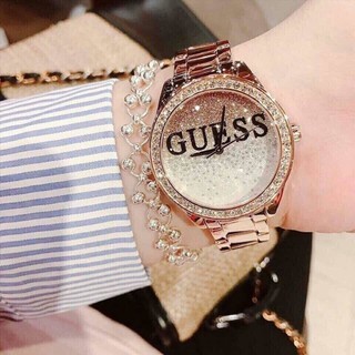 bill us ] đồng hồ guess womens glitter girl rose gold w0987l3 | Đồng hồ đôi  | PNJ.Watch