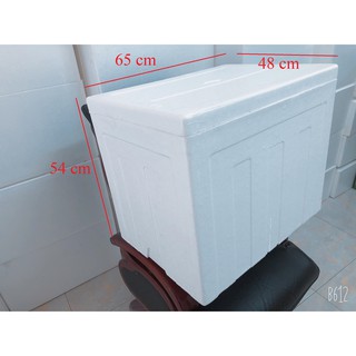 [XỐP 28] Hộp xốp Thùng xốp 1 99 lít hỗ trợ vận chuyển hàng thực phẩm dược phẩm cấp đông lạnh đựng đá đồ hải sản hoa quả